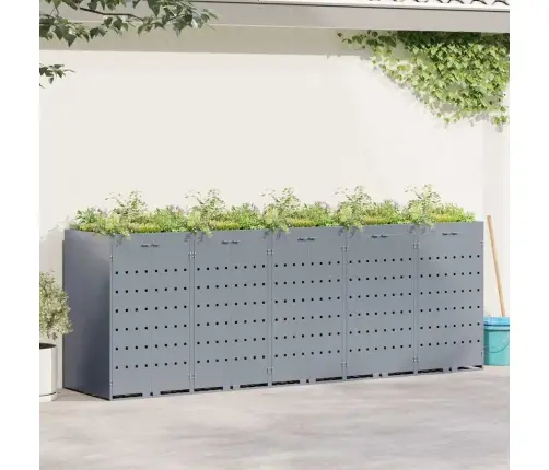 Ratta Prügikasti Hoidmine 5 Prügikasti Jaoks Helehall