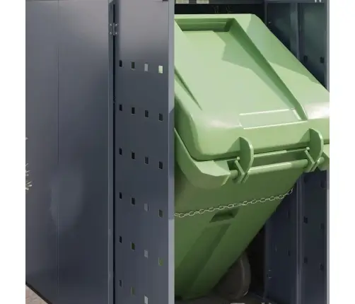 Ratta Prügikasti Hoidmine 5 Prügikasti Jaoks Helehall