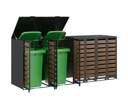 Ratta Prügikasti Hoidmine 3 Prügikasti Jaoks Antratsiit Teras