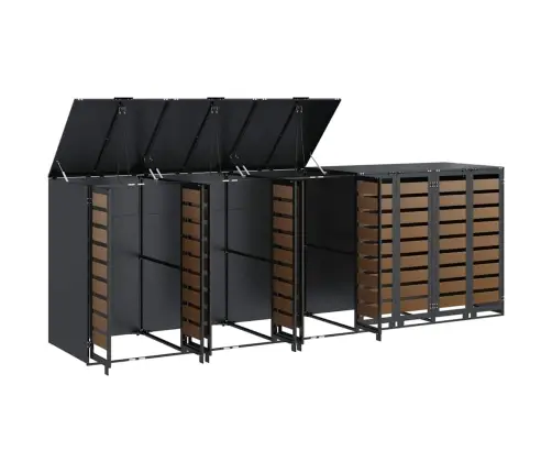 Ratta Prügikasti Hoidmine 3 Prügikasti Jaoks Antratsiit Teras