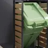 Ratiņu Tvertņu Glabāšana 3 Tvertņiem Antracīts Vidaxl