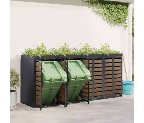 Ratta Prügikasti Hoidmine 3 Prügikasti Jaoks Antratsiit Teras