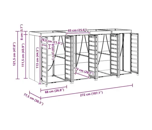 Ratta Prügikasti Hoidmine 3 Prügikasti Jaoks Antratsiit Teras