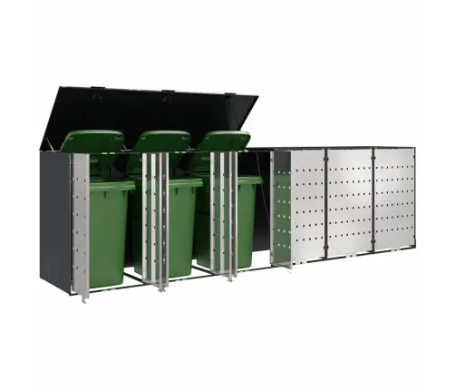 Rato Konteinerių Laikymas 3 Konteineriams 340 X 77.5 X 115.5 Cm