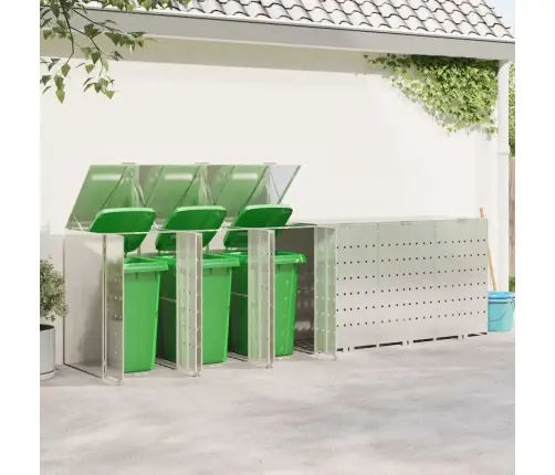 Ratta Prügikasti Hoidmine 3 Prügikasti Jaoks Hõbedane