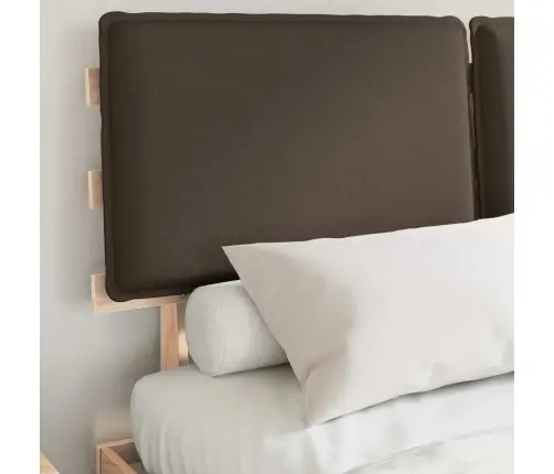 Lovo Rėmas Su Apmuštu Galvūgaliu Taupe 140 X 200 Cm