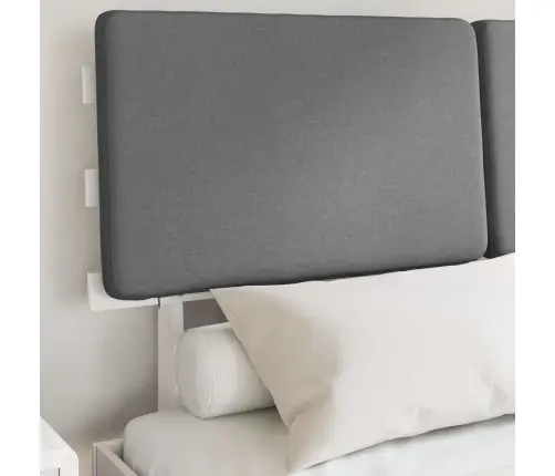 Lovo Rėmas Su Apmuštu Galvūgaliu Šviesiai Pilka 135 X 190 Cm