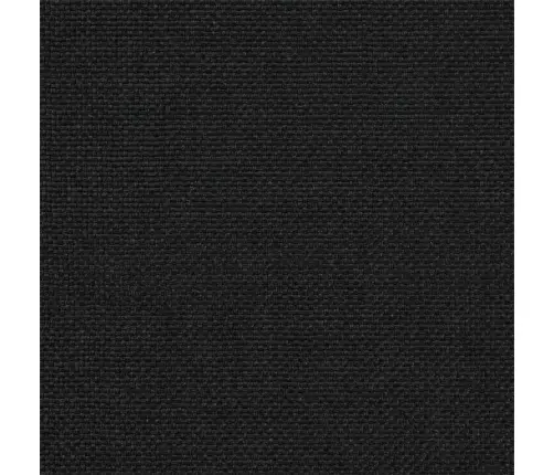 Gultas Rāmis Ar Polsterētu Galvas Balstu Melna 80 X 200 Cm Vidaxl