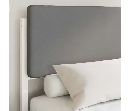 Lovo Rėmas Su Apmuštu Galvūgaliu Šviesiai Pilka 140 X 200 Cm