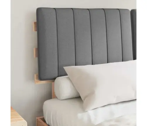 Lovo Rėmas Su Apmuštu Galvūgaliu Šviesiai Pilka 140 X 190 Cm