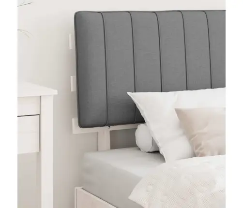 Lovo Rėmas Su Apmuštu Galvūgaliu Šviesiai Pilka 90 X 190 Cm