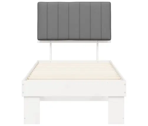 Lovo Rėmas Su Apmuštu Galvūgaliu Šviesiai Pilka 75 X 190 Cm