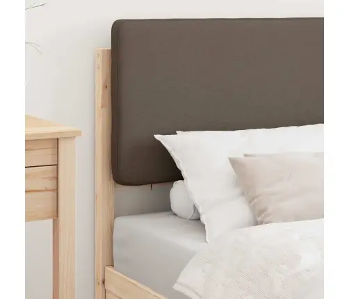 Lovo Rėmas Su Apmuštu Galvūgaliu Taupe 90 X 200 Cm