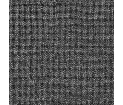 Gultas Rāmis Ar Polsterētu Galvas Balstu Tumši Pelēks Vidaxl