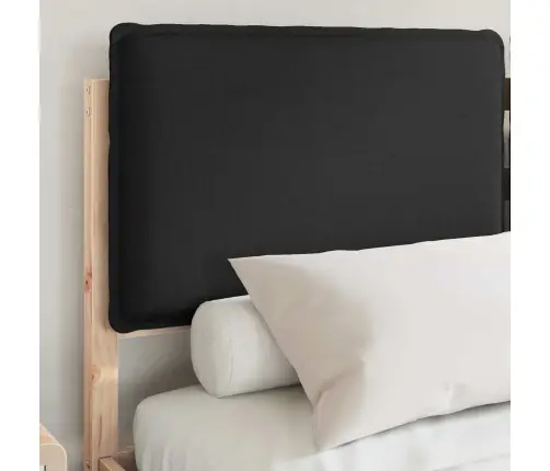 Lovo Rėmas Su Apmuštu Galvūgaliu Juoda 120 X 200 Cm