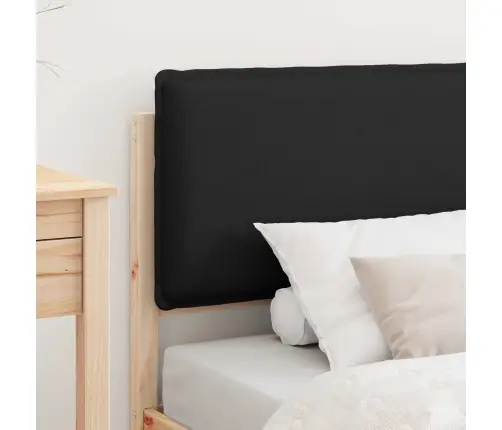 Lovo Rėmas Su Apmuštu Galvūgaliu Juoda 100 X 200 Cm