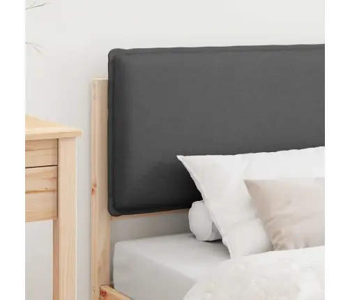 Lovo Rėmas Su Apmuštu Galvūgaliu Tamsiai Pilka 75 X 190 Cm