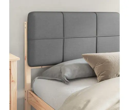 Lovo Rėmas Su Apmuštu Galvūgaliu Šviesiai Pilka 180 X 200 Cm