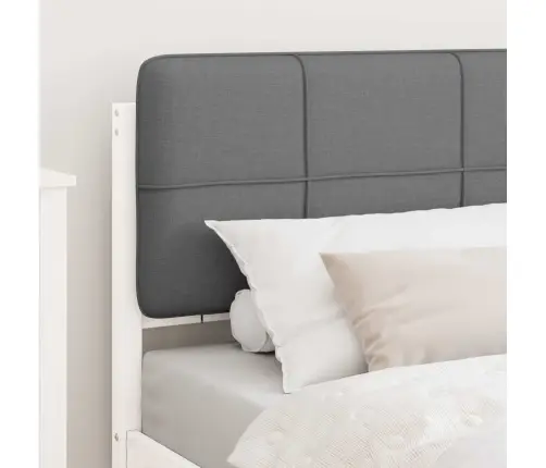 Lovo Rėmas Su Apmuštu Galvūgaliu Šviesiai Pilka 75 X 190 Cm