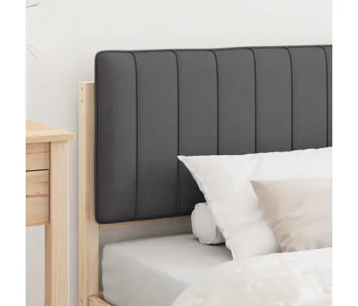 Lovo Rėmas Su Apmuštu Galvūgaliu Tamsiai Pilka 100 X 200 Cm