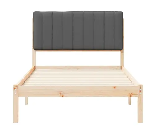 Lovo Rėmas Su Apmuštu Galvūgaliu Tamsiai Pilka 100 X 200 Cm