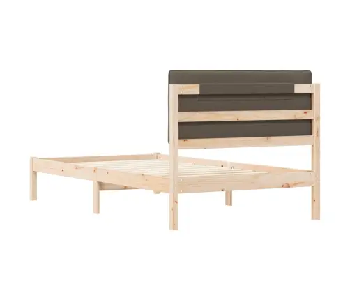 Lovo Rėmas Su Apmuštu Galvūgaliu Taupe 100 X 200 Cm