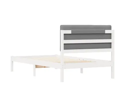 Lovo Rėmas Su Apmuštu Galvūgaliu Šviesiai Pilka 100 X 200 Cm