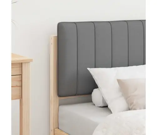 Lovo Rėmas Su Apmuštu Galvūgaliu Šviesiai Pilka 80 X 200 Cm