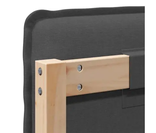 Apmušta Lovos Galvūgalis Natūrali Ir Tamsiai Pilka 180 Cm