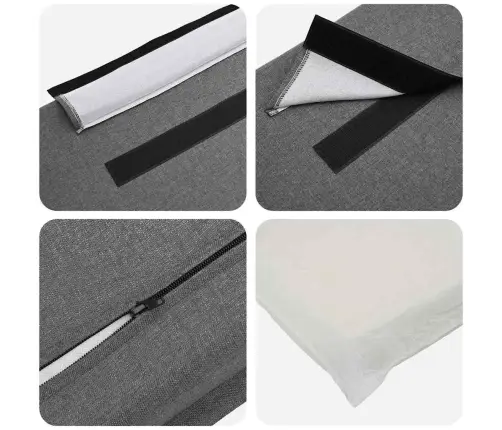 Apmušta Lovos Galvūgalis Natūrali Ir Šviesiai Pilka 160 Cm