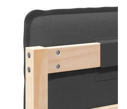 Apmušta Lovos Galvūgalis Natūrali Ir Tamsiai Pilka 160 Cm