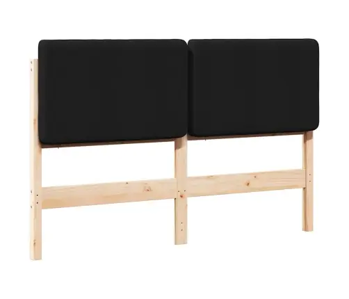 Apmušta Lovos Galvūgalis Su Galvūgalio Ruda Ir Juoda 135 Cm