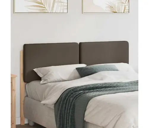 Apmušta Lovos Galvūgalis Su Galvūgalio Ruda Ir Taupe 120 Cm