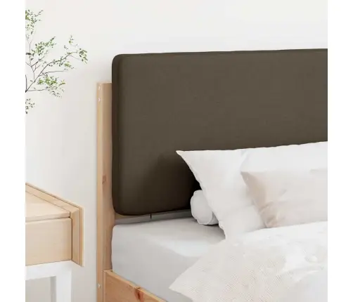 Mīkstināts Gultas Galvgalis Brūns Un Taupe 90 Cm Vidaxl