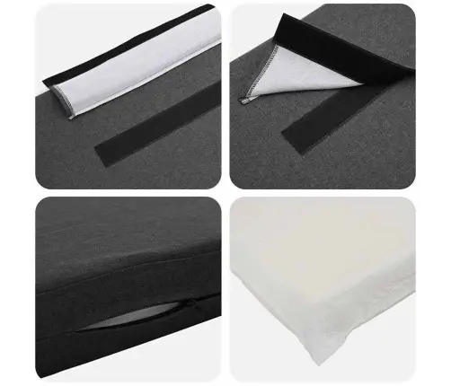 Mīkstināts Gultas Galvgalis Brūna Un Tumši Pelēka 80 Cm Vidaxl