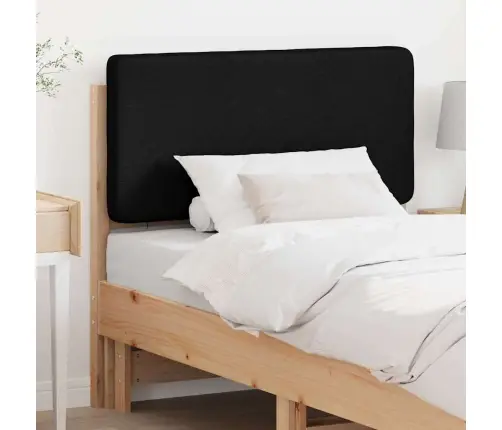 Mīkstināts Gultas Galvgalis Brūns Un Melns 75 Cm Vidaxl