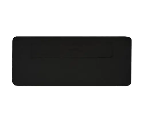 Mīkstināts Gultas Galvgalis Brūns Un Melns 200 Cm Vidaxl