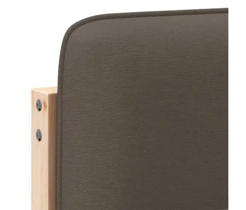 Apmušta Lovos Galvūgalis Su Galvūgalio Ruda Ir Taupe 180 Cm