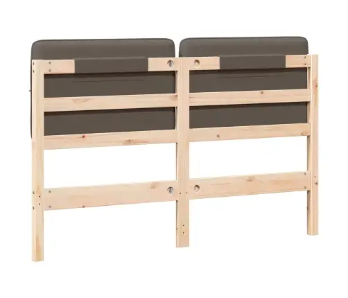 Apmušta Lovos Galvūgalis Su Galvūgalio Ruda Ir Taupe 160 Cm