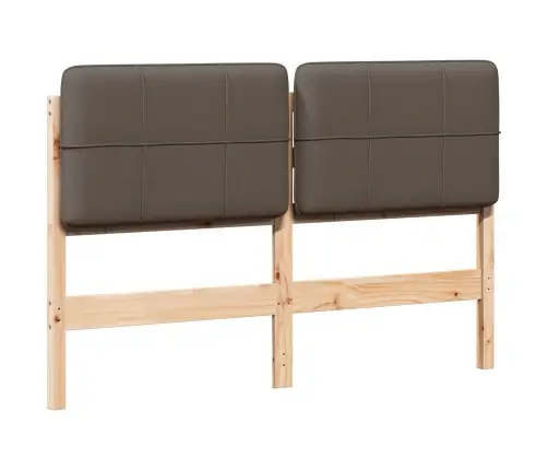 Apmušta Lovos Galvūgalis Su Galvūgalio Ruda Ir Taupe 160 Cm