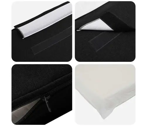 Mīkstināts Gultas Galvgalis Brūns Un Melns 135 Cm Vidaxl