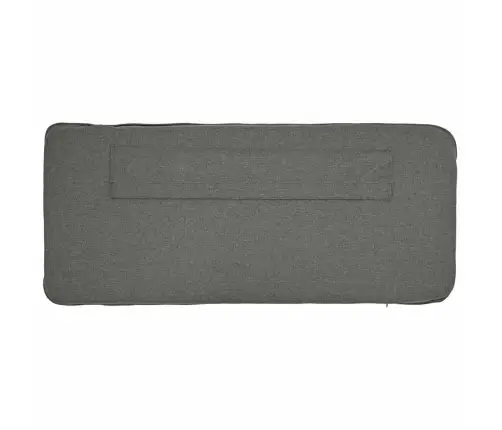 Mīkstināts Gultas Galvgalis Balts Un Gaiši Pelēks 135 Cm Vidaxl