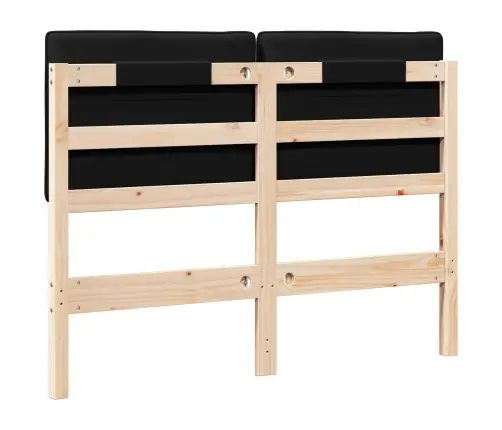 Apmušta Lovos Galvūgalis Su Galvūgalio Ruda Ir Juoda 120 Cm