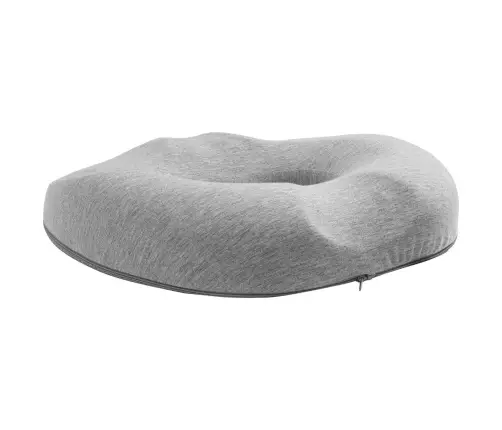 Spilvens Ar Spilvenu Gaiši Pelēks 42 X 37 X 8 Cm Kokvilna Vidaxl