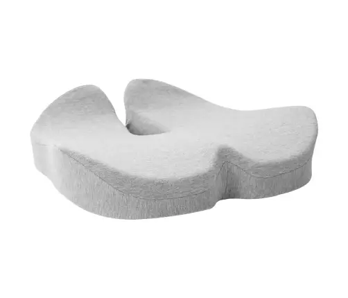 Spilvens Ar Spilvenu Gaiši Pelēks 50 X 43 X 10 Cm Kokvilna Vidaxl