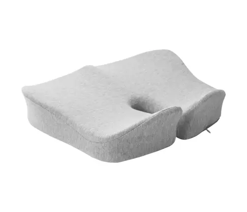 Spilvens Ar Spilvenu Gaiši Pelēks 50 X 43 X 10 Cm Kokvilna Vidaxl