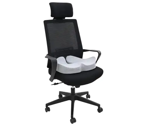 Spilvens Ar Spilvenu Gaiši Pelēks 50 X 43 X 10 Cm Kokvilna Vidaxl