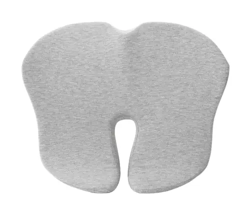 Spilvens Ar Spilvenu Gaiši Pelēks 50 X 43 X 10 Cm Kokvilna Vidaxl