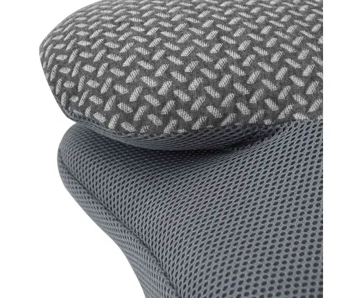 Kaklo Pagalvė Su Pagalve Pilka 58 X 36 X 13 Cm Poliesteris