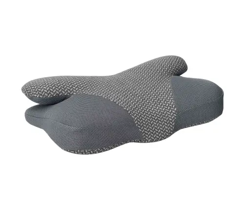 Kaklo Pagalvė Su Pagalve Pilka 58 X 36 X 13 Cm Poliesteris